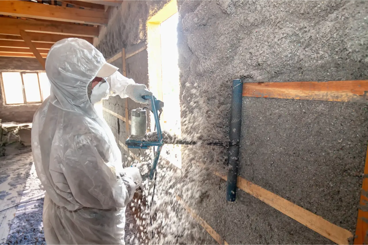 Stewart Cellulose Insulation Installations